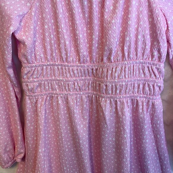 Art Class Dresses & Skirts - Art class brand size XL pink poplin type material midi dress